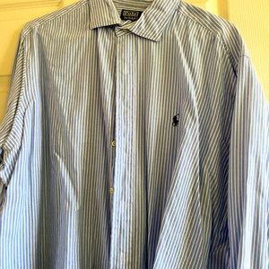 Men’s Ralph Lauren Polo dress/ casual shirt. XXL